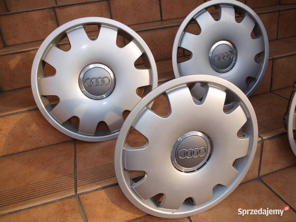 Audi kołpaki 16 oryginalne komplet 4 sztuki Koła i felgi wielkopolskie Kalisz