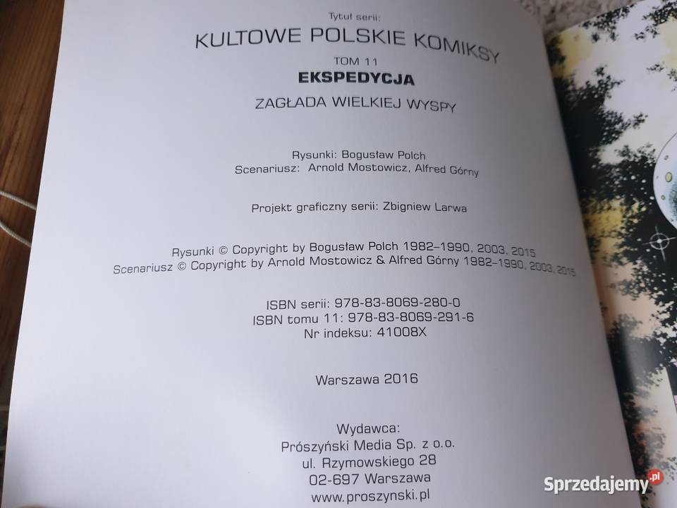 Ekspedycja Zagłada Wielkiej Wyspy Bunt Olbrzymów kredowy papier  Gdynia sprzedam