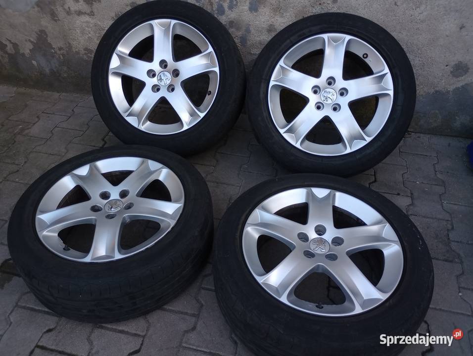 Alufelgi Cosmos 17 5x108 et48 7j Peugeot 407 508 kujawsko-pomorskie Włocławek sprzedam