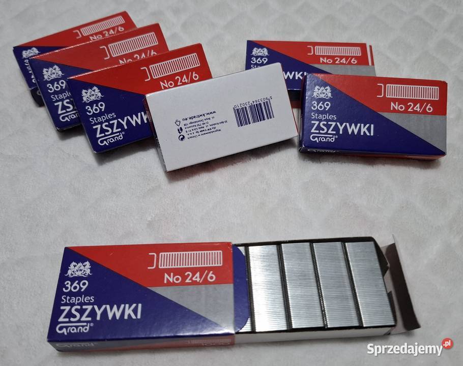 Zszywki 246 Grand 369 1000 6x12mm Czeladź