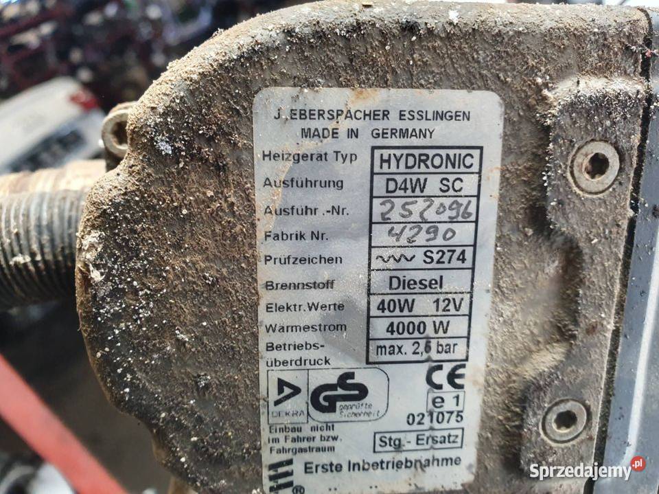 WEBASTO CITROEN JUMPY HYDRONIC kujawsko-pomorskie Lipno