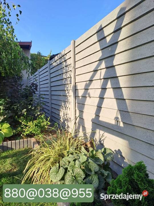 Ogrodzenia betonowe Strzegom usługi budowlane