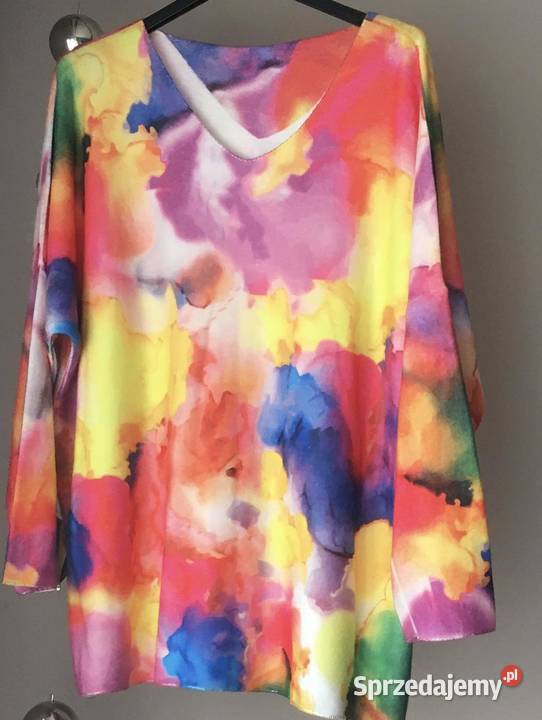 Bluzka dzianinka meszek kimono różne wzory Bluzki i koszule