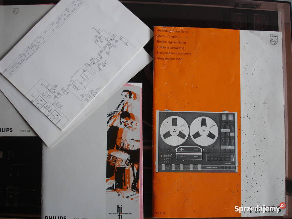 Magnetofon szpulowy PHILIPS N441904 Zielona Góra
