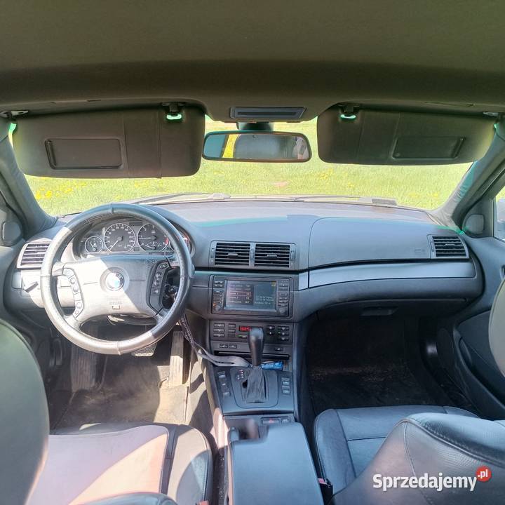 BMW E46 kombi 30 diesel M57D30 mpakiet 2005 podlaskie Bielsk Podlaski