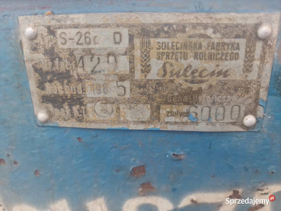 Śrutownik do zboża Lubuszanin Piotrkowice sprzedam