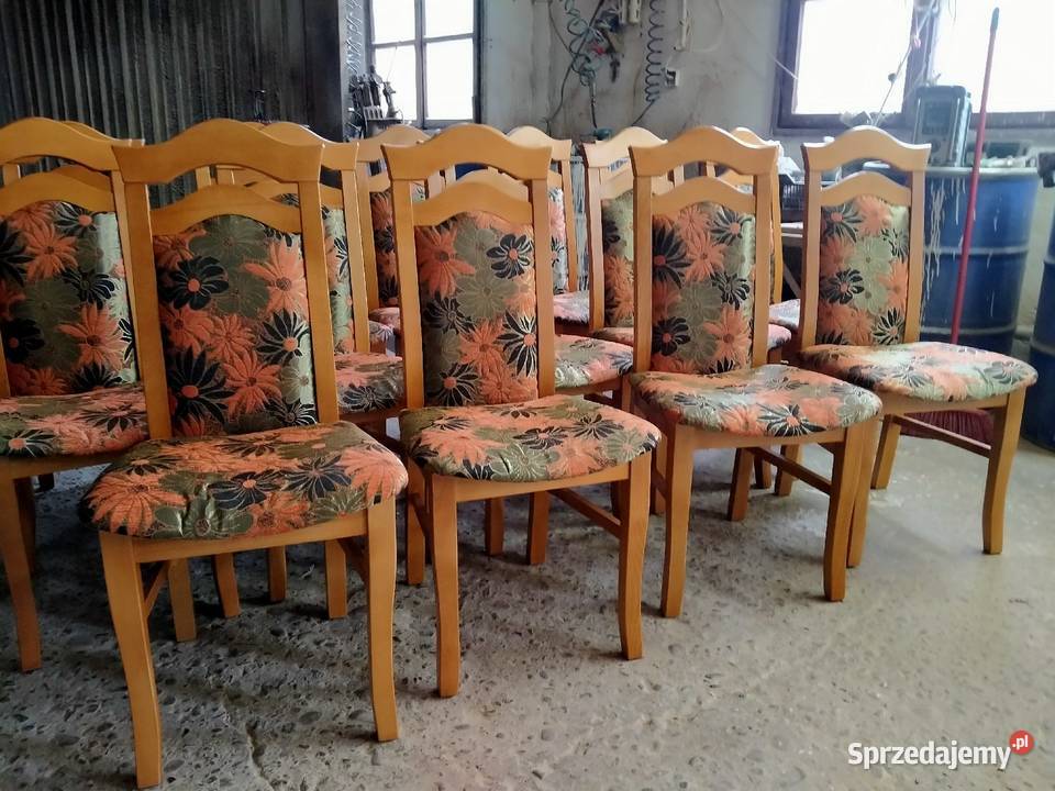 Krzesła bukowe nowe Rogóźno