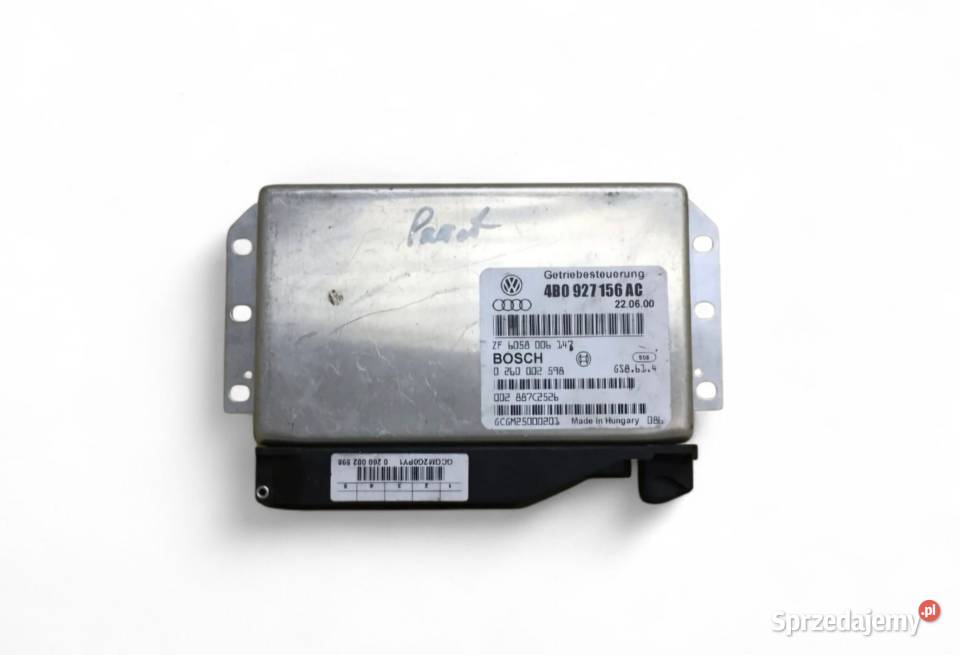 STEROWNIK SKRZYNI AUDI A6 C5 4B0927156AC