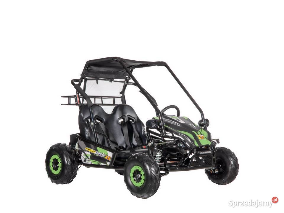 Dwuosobowe elektryczne mini buggy POWER BUGGY X2 100kg Pojazdy elektryczne i spalinowe Budzyń