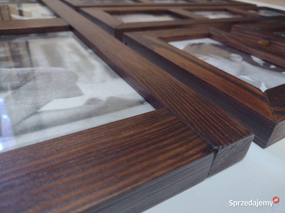 Galeria Multirama z drewna Ramka Na zdjęcia Foto Lublin sprzedam