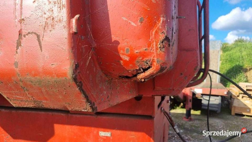Przyczepa jednoosiowa 8t skorupowa Wywrotka MAM Dobrzyniewo Duże sprzedam