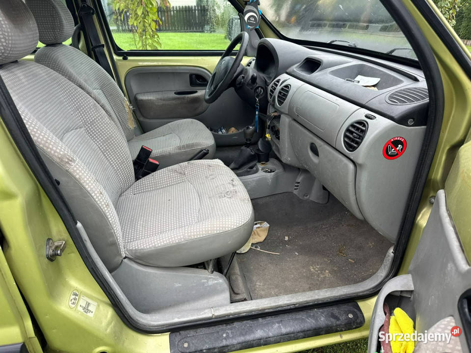 Renault Kangoo 16 i benz LPG 5 osobowy isofix śląskie Łodygowice