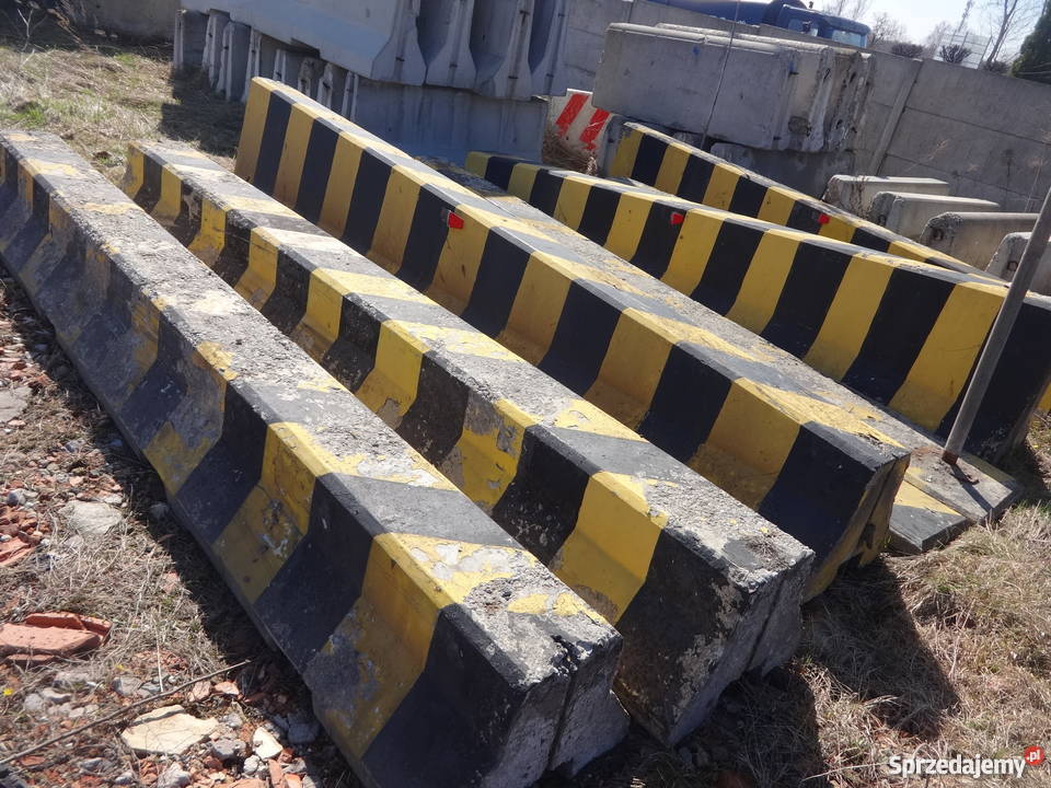 Sprzedam skosy betonowe zakończenie barier Dąbrowa Górnicza