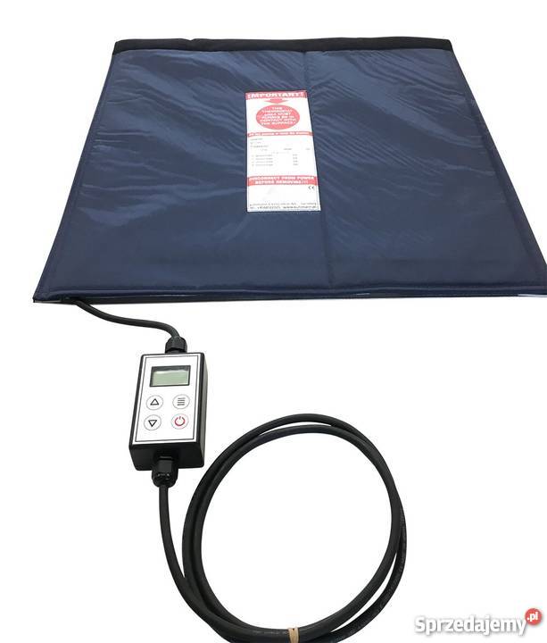 Termoizolacyjny koc grzewczy 600x600mm 090C 200W Kraków sprzedam