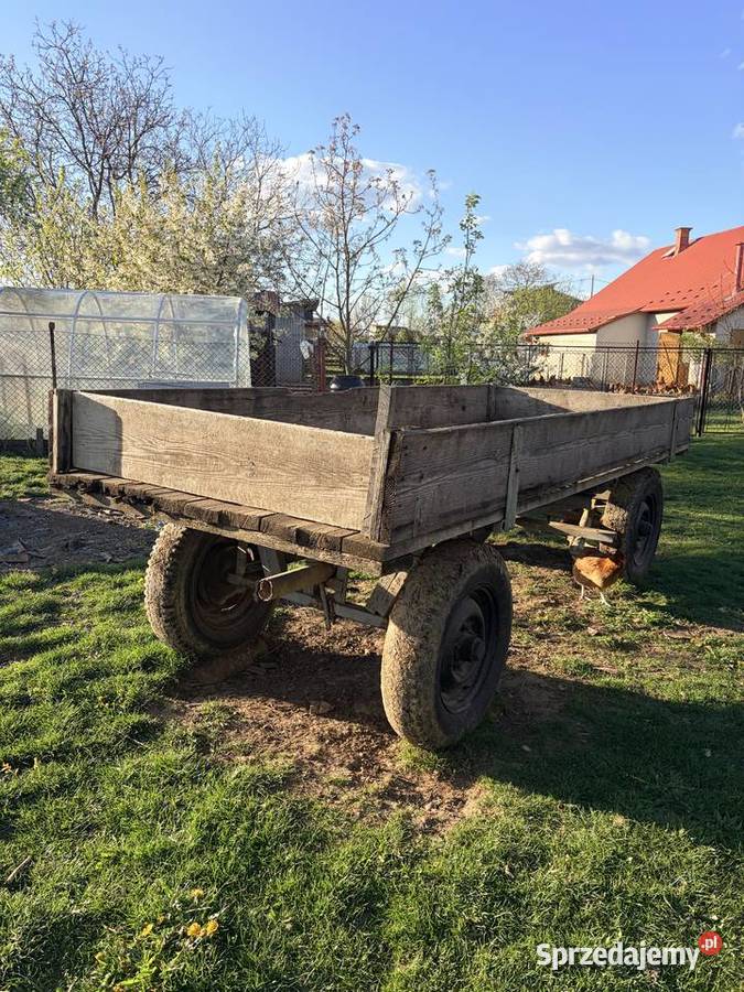 Przyczepka wóz platforma małopolskie Łęg Tarnowski