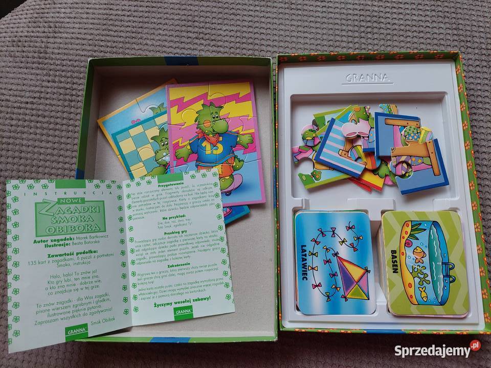 Nowe zagadki smoka Obiboka Kraków sprzedam