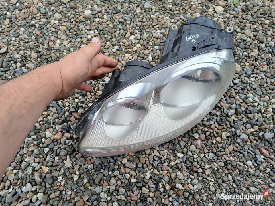 LAMPA LEWA PRZÓD REFLEKTOR GOLF V JETTA V EU MKV małopolskie Radłów sprzedam