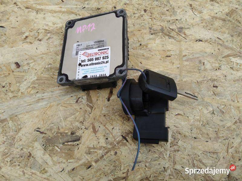 STEROWNIK SILNIKA KOMPUTER OPEL MERIVA A 2002 Gliwice