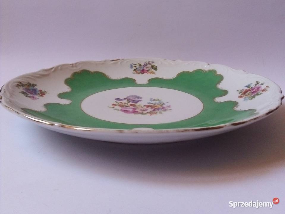 duży talerz porcelana vintage Kahla śląskie sprzedam