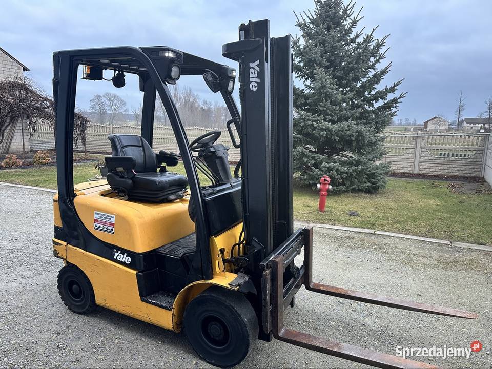 Wózek widlowy Yale 15t 33m automat diesel yanmar Pajęczno