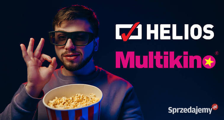 Vouchery Helios Multikino na filmy 2D Łódź