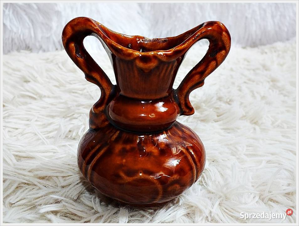 Stary wazonik dzbanuszek ceramiczny z lat 70tych lubuskie Żary