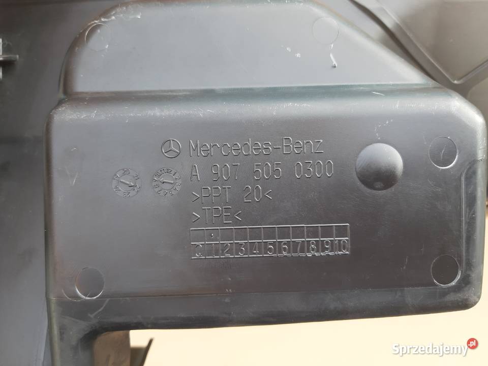 MERCEDES SPRINTER W907 W910 KIEROWNICA POWIETRZA Trzciel