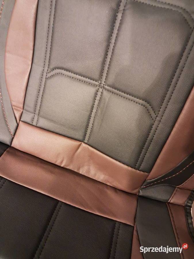 nowy skóropodobny pokrowiec na fotel samochodowy