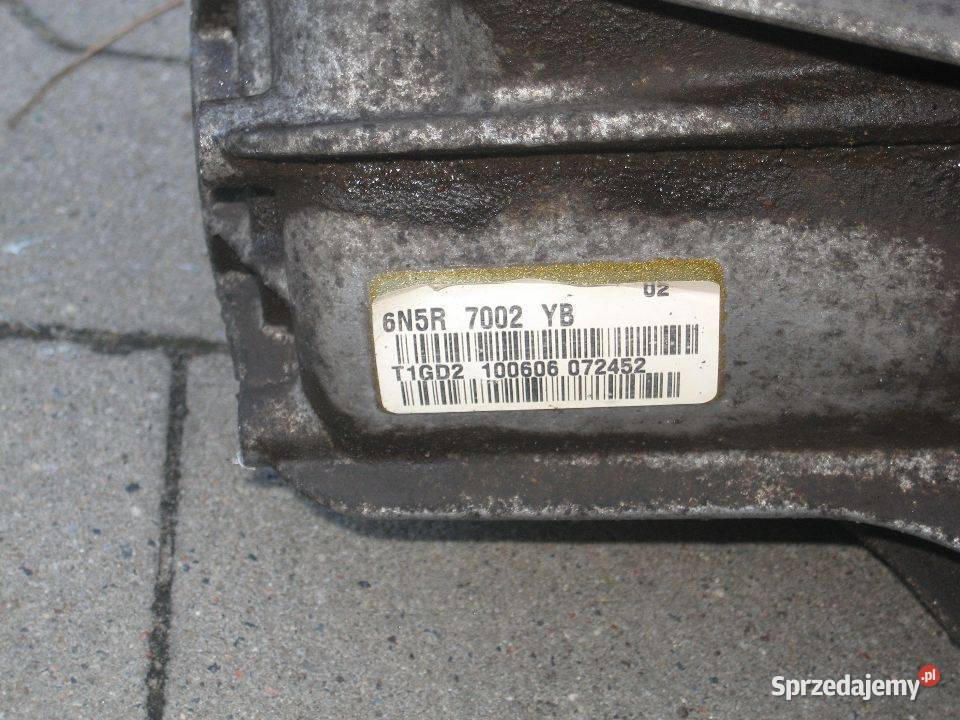 volvo s40 v50 16 tdi 109 04 08r skrzynia biegów Rakoniewice sprzedam