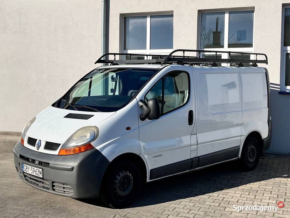 Renault Trafic 20 101 2006 Biały pomorskie