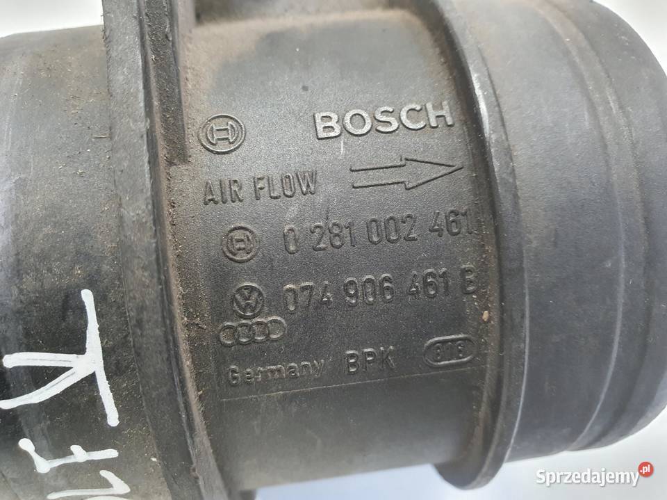 PRZEPŁYWOMIERZ VW Golf V 20 TDI POWIETRZA Rudka