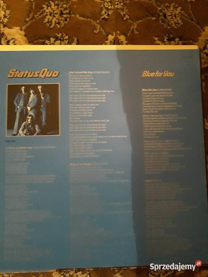 STATUS QUO Blue for You 1976