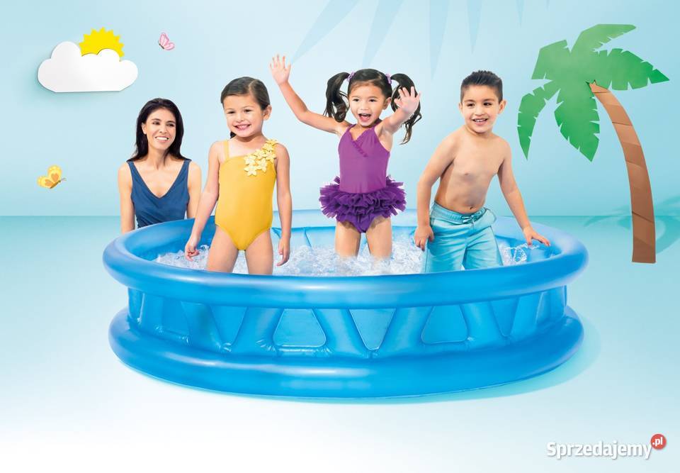 Basen ogrodowy dmuchany brodzik dzieci okrągły sprzedam