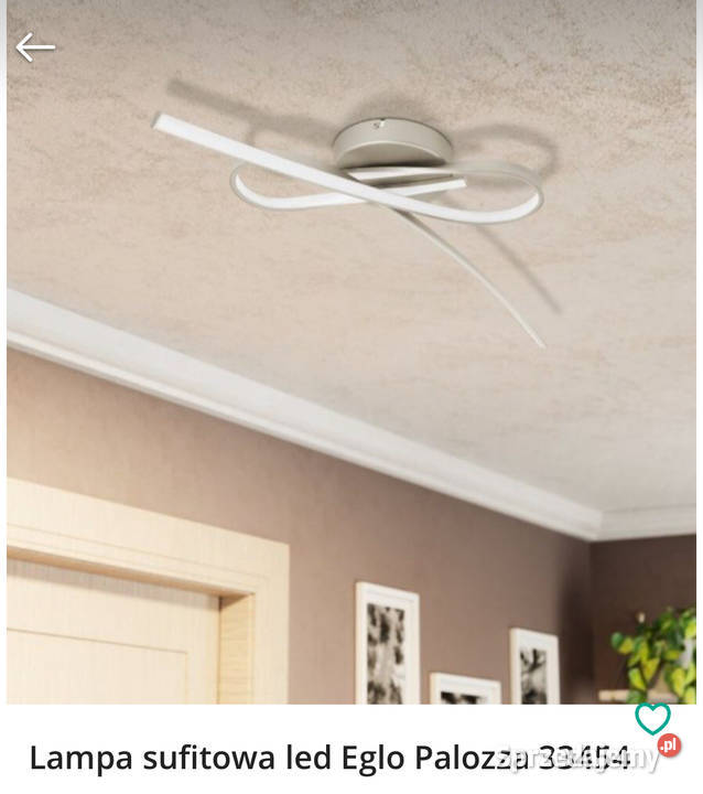 Lampy plafony LED firmy Eglo outlet Jaworzno