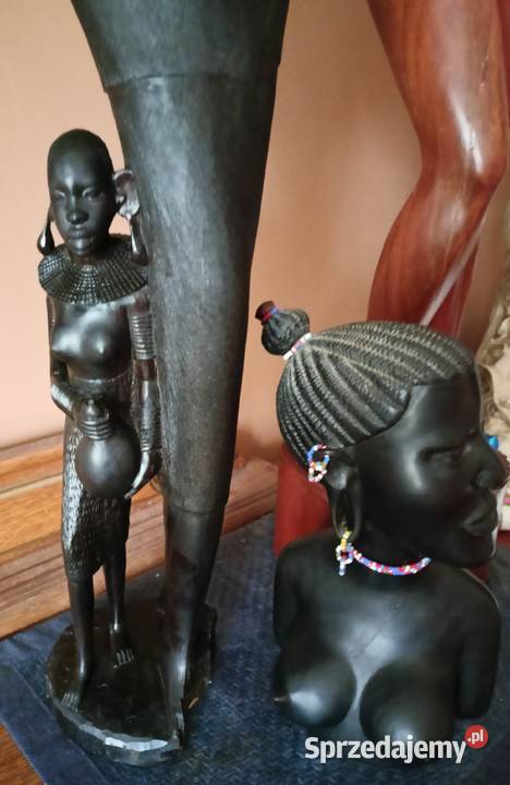 Rzeźba kobieta murzynka heban Rzeszów sprzedam