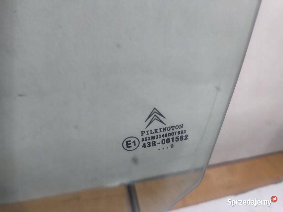 SZYBA DRZWI LEWY PRZÓD CITROEN C3 PICASSO sprzedam