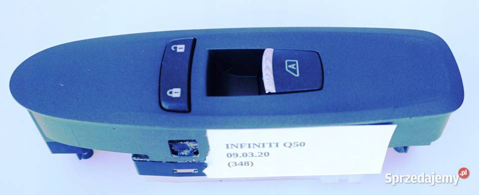 PRZEŁĄCZNIK SZYB PANEL PRAWY PRZÓD Q50 INFINITI osobowe Nowy Tomyśl sprzedam