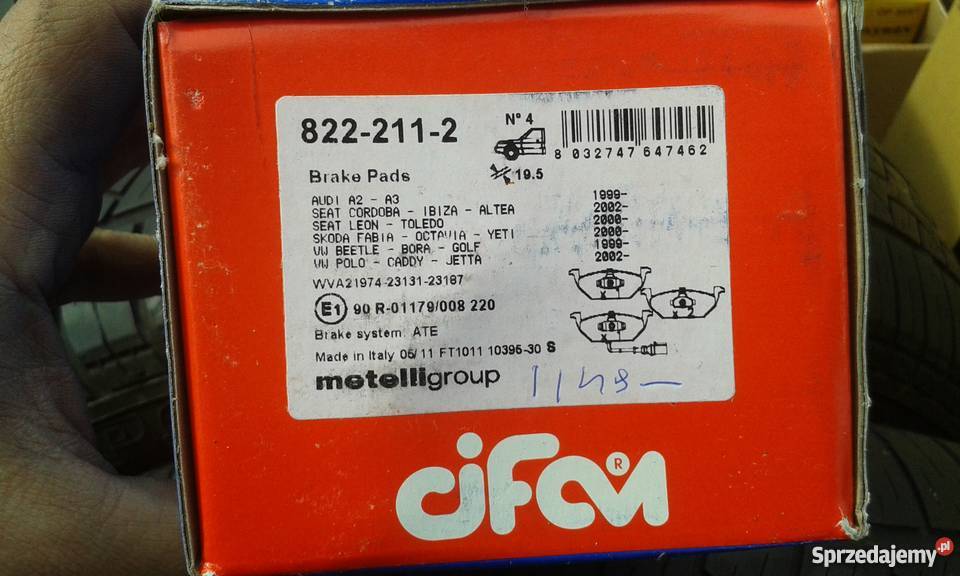 Klocki hamulcowe peugeot vw skoda seat renault Sława sprzedam