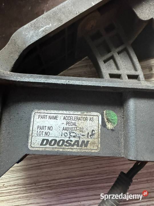 Potencjometr pedał gazu DOOSAN A40107702