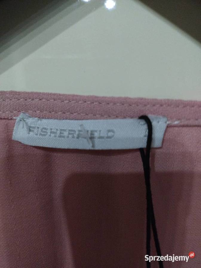 Tuniko Bluzka pudrowy róż Firmy FISHERTWIELD różowy Lublin