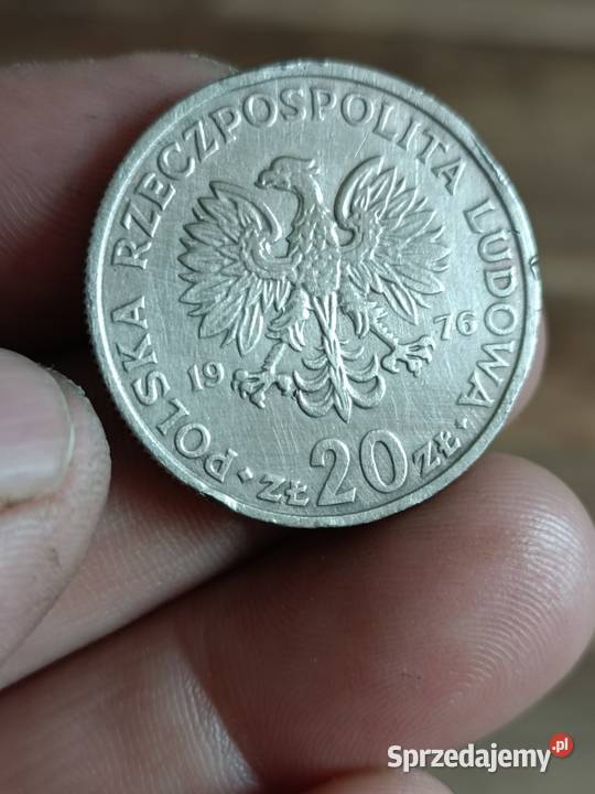 Sprzedam monete 20 zl 1976 Marceli Nowotko Chełm