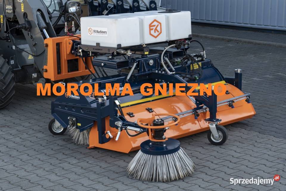 Zamiatarka przemysłowa komunalna do dróg ulic Toruń