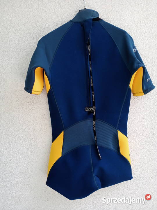 Cienka krótka pianka do nurkowania Bare używana Nurkowanie