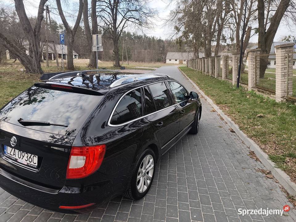 ładna Skoda Superb z 2012 roku 170 koni DSG podgrzewane fotele Krasnobród