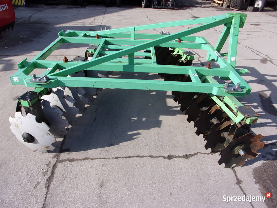 Brona talerzowa 27m cztero walcowa 4x6 U3635 łódzkie Opoczno