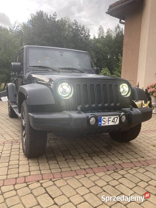 Jeep Wrangler Ultimited 36 benzyna LPG 285 2017r Orzesze