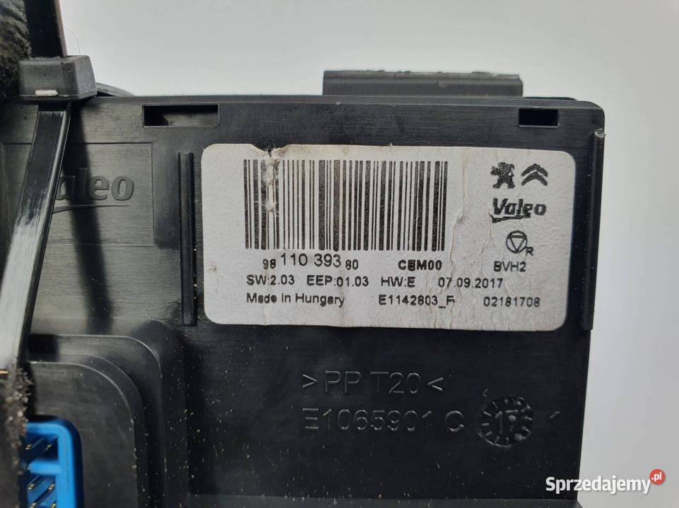 MODUŁ CITROEN C4 PICASSO 9811039380 Lipno