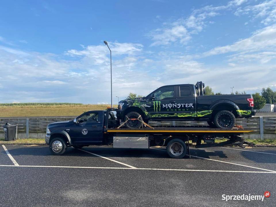 Dodge Ram 5500 64 Hemi gaz Autolaweta platforma małopolskie Nowy Targ