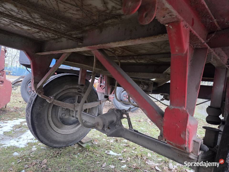 Przyczepa rolnicza Autosan D46 45t transport łódzkie