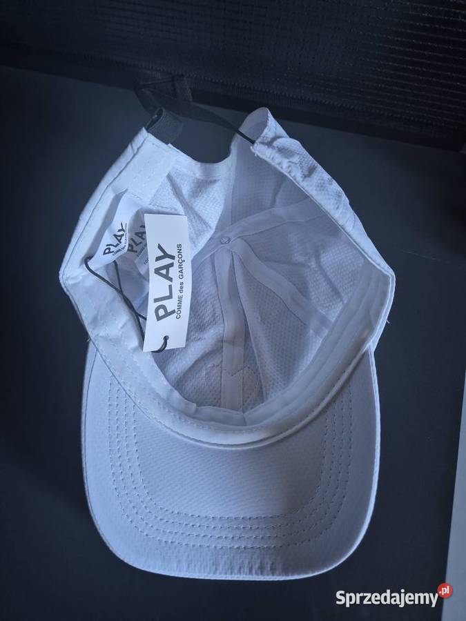 Nowa czapka PLAY Comme des Garons CDG biała Swarzędz sprzedam